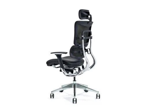 fotel biurowy ergonomiczny czarny
