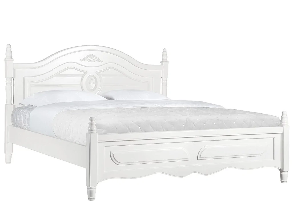 łóżko białe 160x200