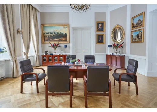 stół konferencyjny 200x100 z krzesłami