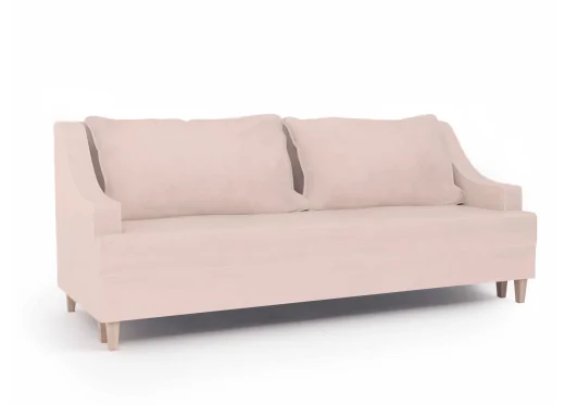 sofa brudny róż