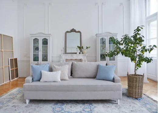 sofa boucle
