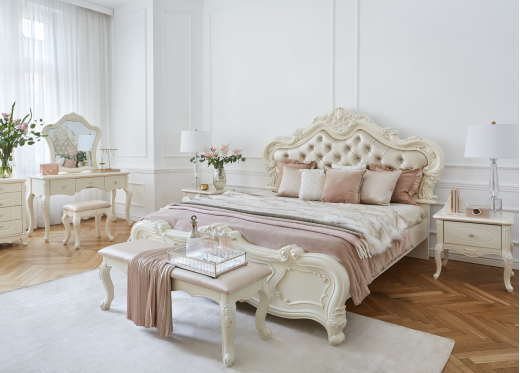 sypialnia glamour