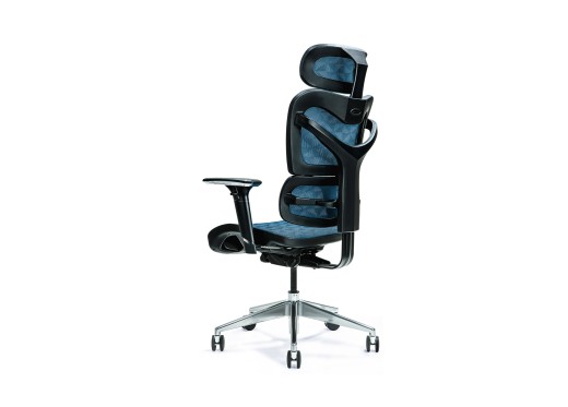 fotel biurowy ergonomiczny turkusowy