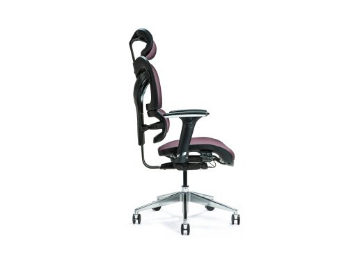 fotel ergonomiczny burgund