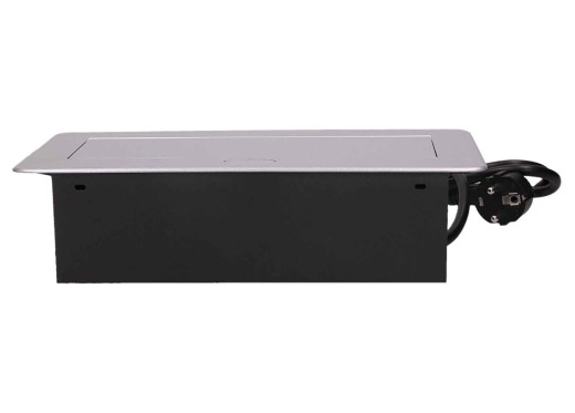 Gniazdo wpuszczane w blat 9035(GS)/G srebrne