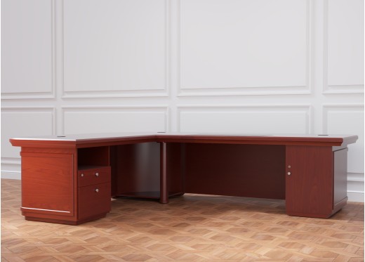 Biurko gabinetowe IMPERIAL 280 cm