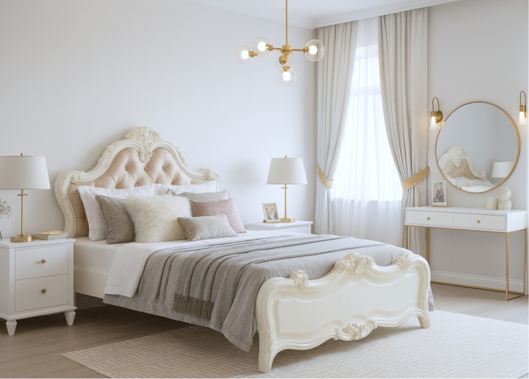 Łóżko 120x200 CHARME kolekcja LA PERLE