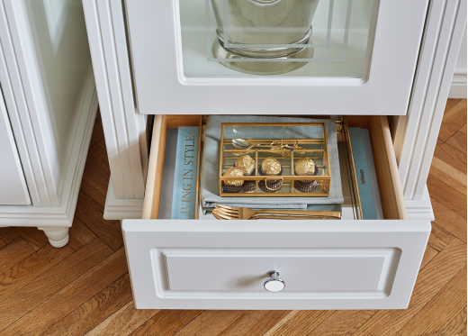 Witryna 1-drzwiowa prawostronna ELISABETH kolekcja VICTORIA