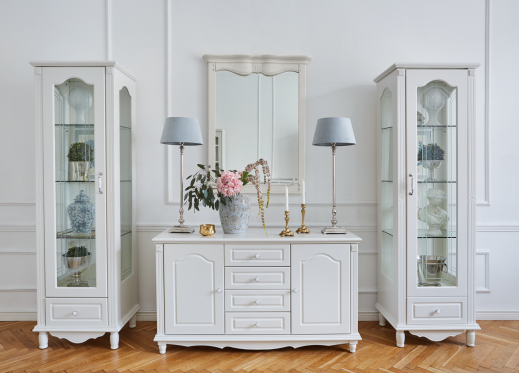 Witryna 1-drzwiowa prawostronna ELISABETH kolekcja VICTORIA