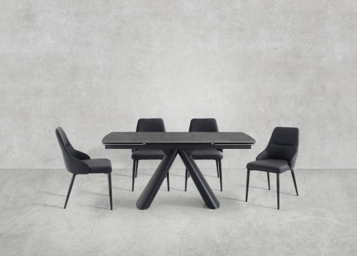 Krzesło MONOLIT czarny