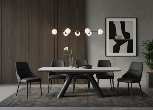 Krzesło MONOLIT czarny