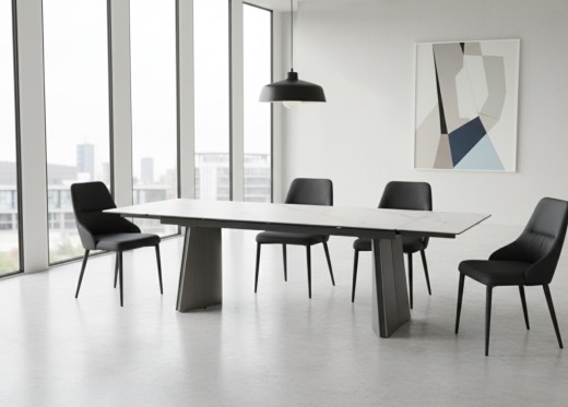 Krzesło MONOLIT czarny