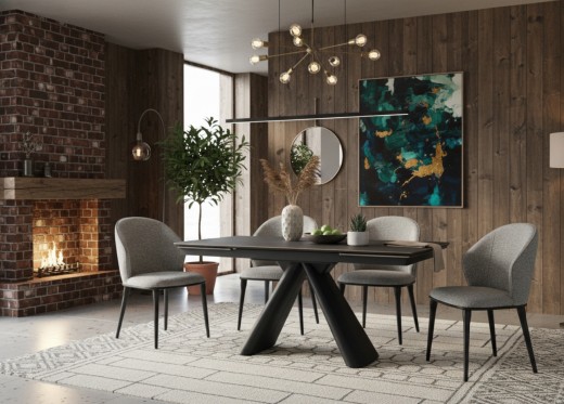 Krzesło SIENA szary