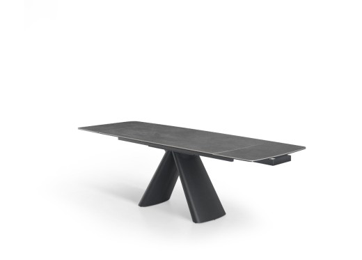 Stół rozkładany OBSIDIAN czarny