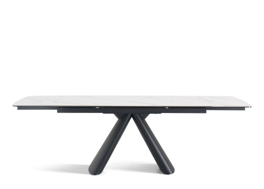 Stół rozkładany OBSIDIAN biały