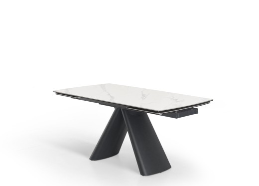 Stół rozkładany OBSIDIAN biały