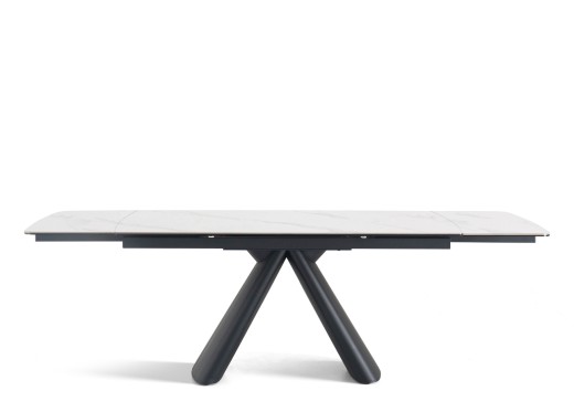 Stół rozkładany OBSIDIAN biały