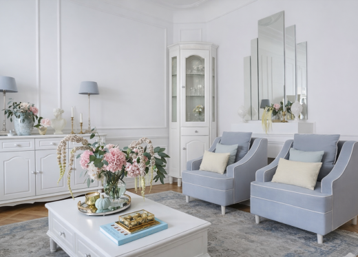 Witryna narożna ARIA kolekcja VICTORIA