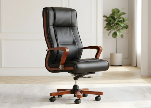 Fotel skórzany AMBASSADOR