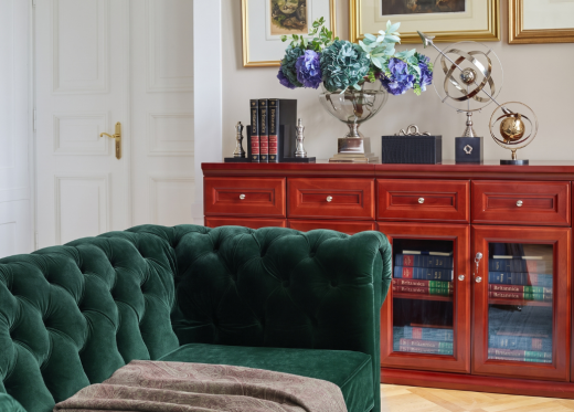 Sofa CHESTERFIELD z funkcją spania