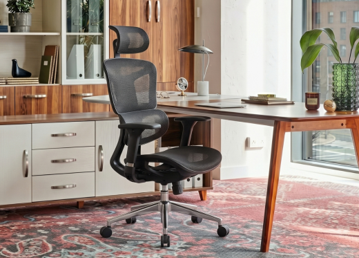 Ergonomiczny fotel biurowy ERGO 550 czarny