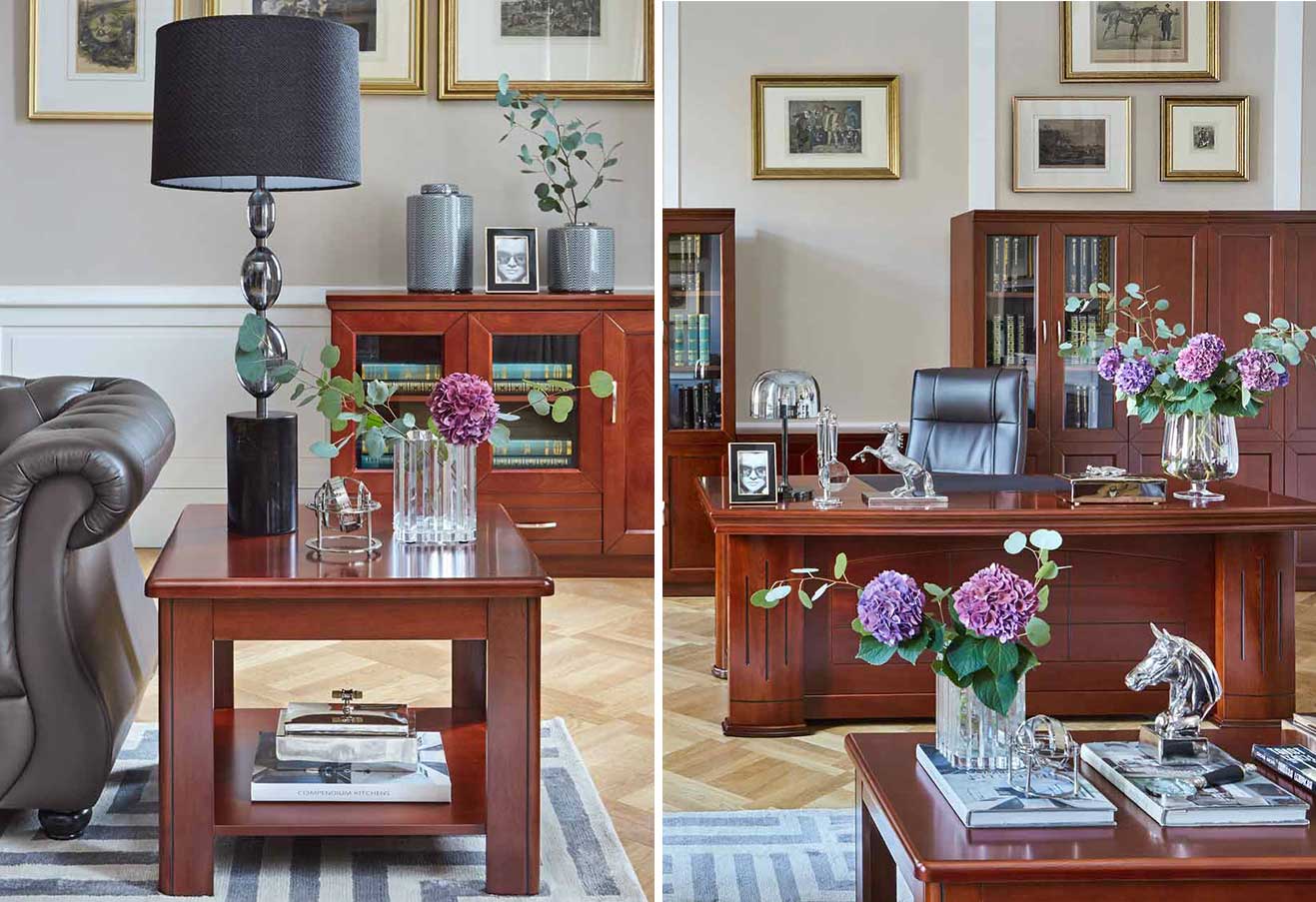 eleganckie meble gabinetowe