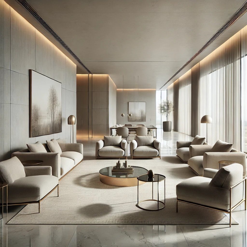 galeria wnętrz nowoczesny salon
