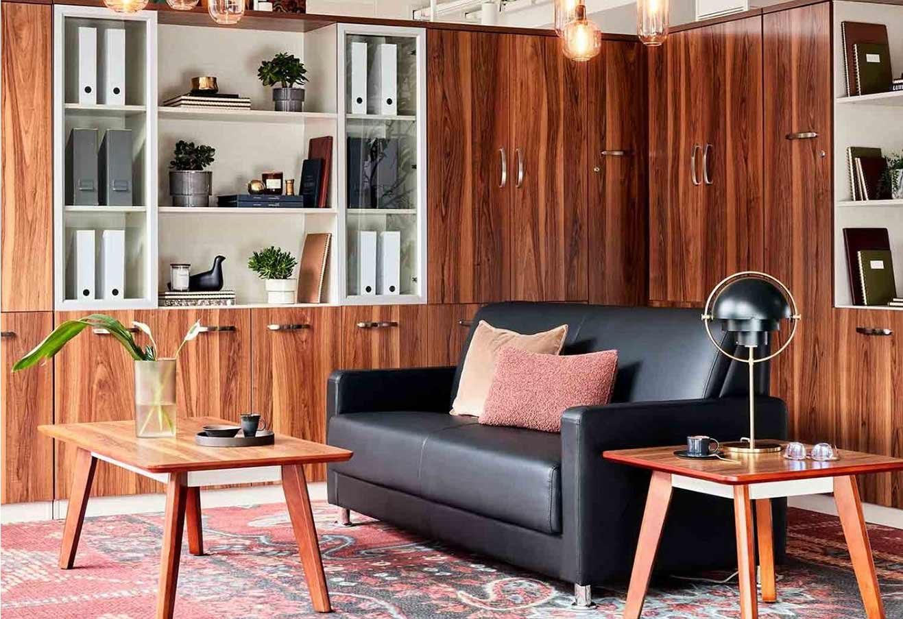 Sofa w biurze